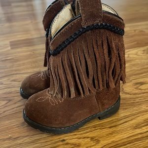 Toddler size 4 tassel boots